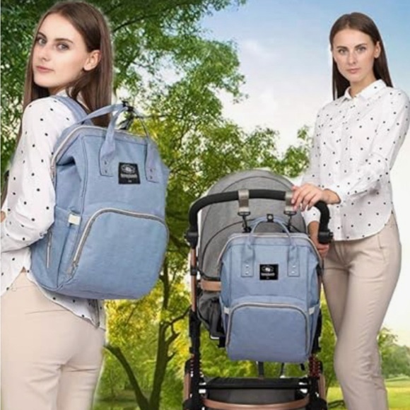 RARE! Brand New Honeybunch Diaper Backpack Baby Bag - Light Weight Multi Bag - Picture 6 of 8